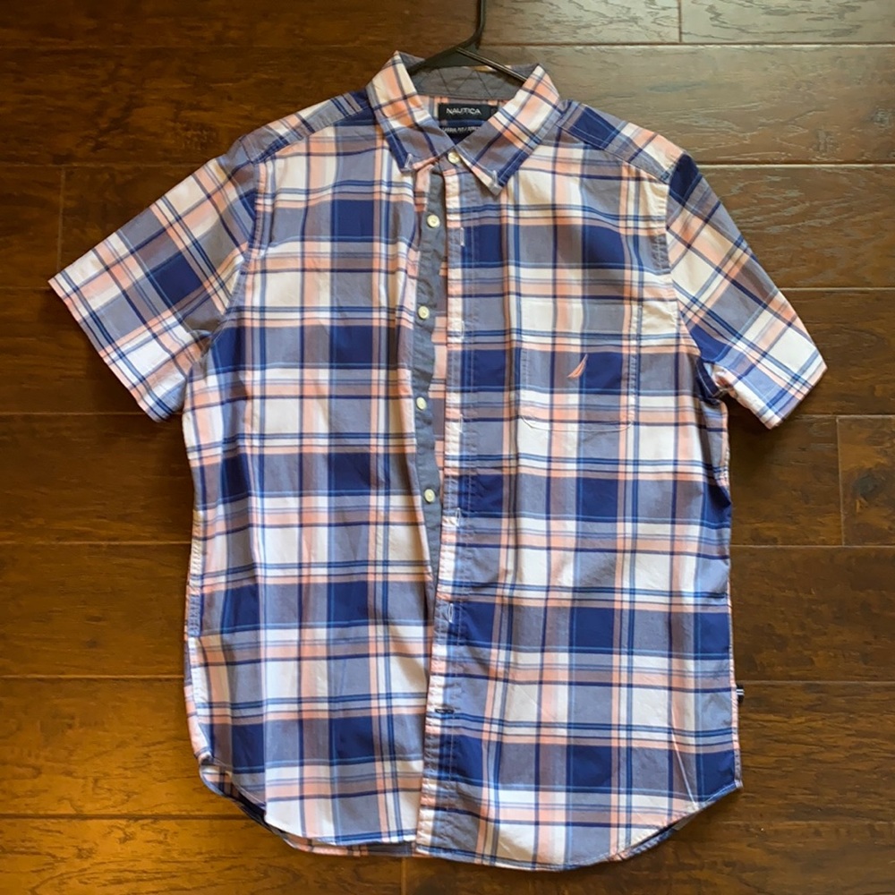 Nautical button down shirt